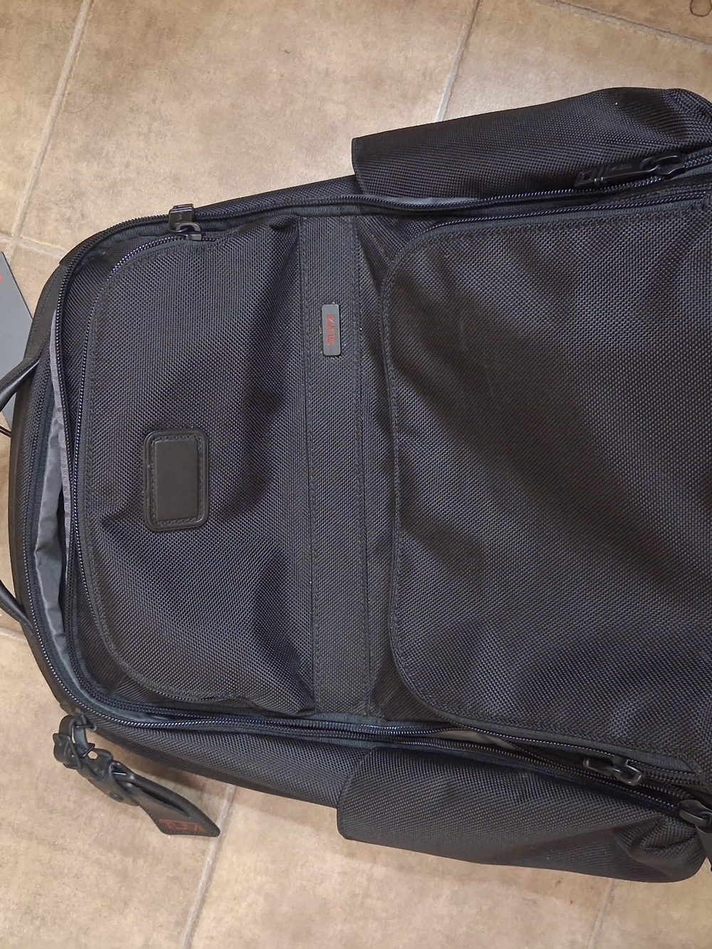TUMI Black Men's Travel Backpack - Durable Everyday Carry